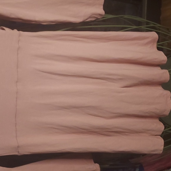 Blush Rose Long Sleeved Dress by FREE PEOPLE BEACH - Picture 5 of 5